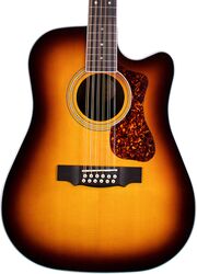 Guitare folk Guild D-2612CE Deluxe Westerly - Antique burst