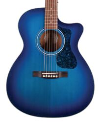 Guitare folk Guild Westerly OM-240CE - Dark blue burst