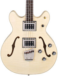 Basse électrique 1/2 caisse Guild Starfire Bass II Flamed Maple Newark St. Collection - Natural