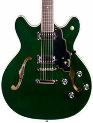 Guitare électrique 1/2 caisse Guild Starfire IV ST Maple - Emerald green