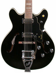 Guitare électrique 1/2 caisse Guild Starfire V Bigsby - Black