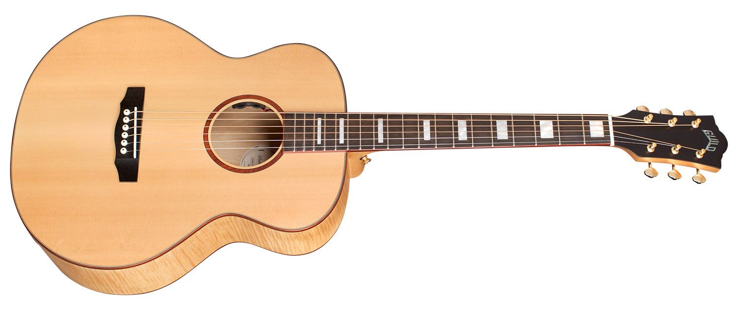 Guild Jumbo Junior Reserve Maple Epicea Erable Pf - Natural - Guitare Electro Acoustique - Variation 2