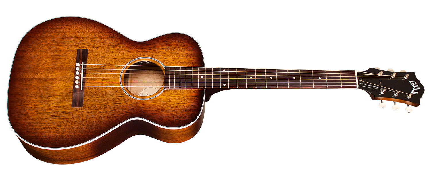 Guild M-25e Usa Concert Tout Acajou Rw - California Burst - Guitare Electro Acoustique - Variation 1