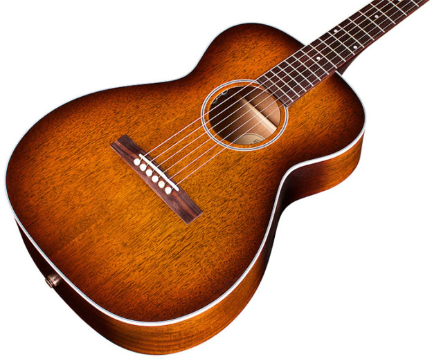 Guild M-25e Usa Concert Tout Acajou Rw - California Burst - Guitare Electro Acoustique - Variation 3