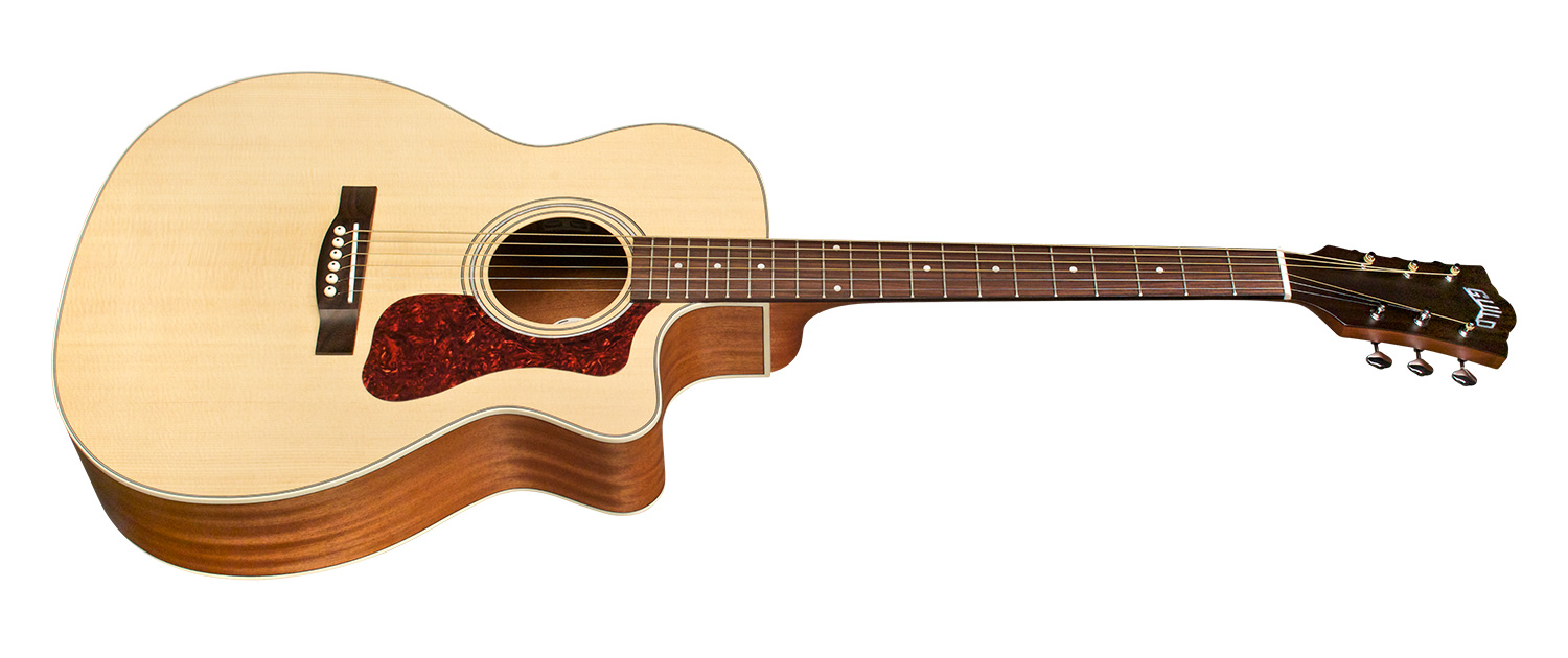 Guild Om-240ce Westerly Orchestra Cw Epicea Acajou Pf - Natural - Guitare Electro Acoustique - Variation 1