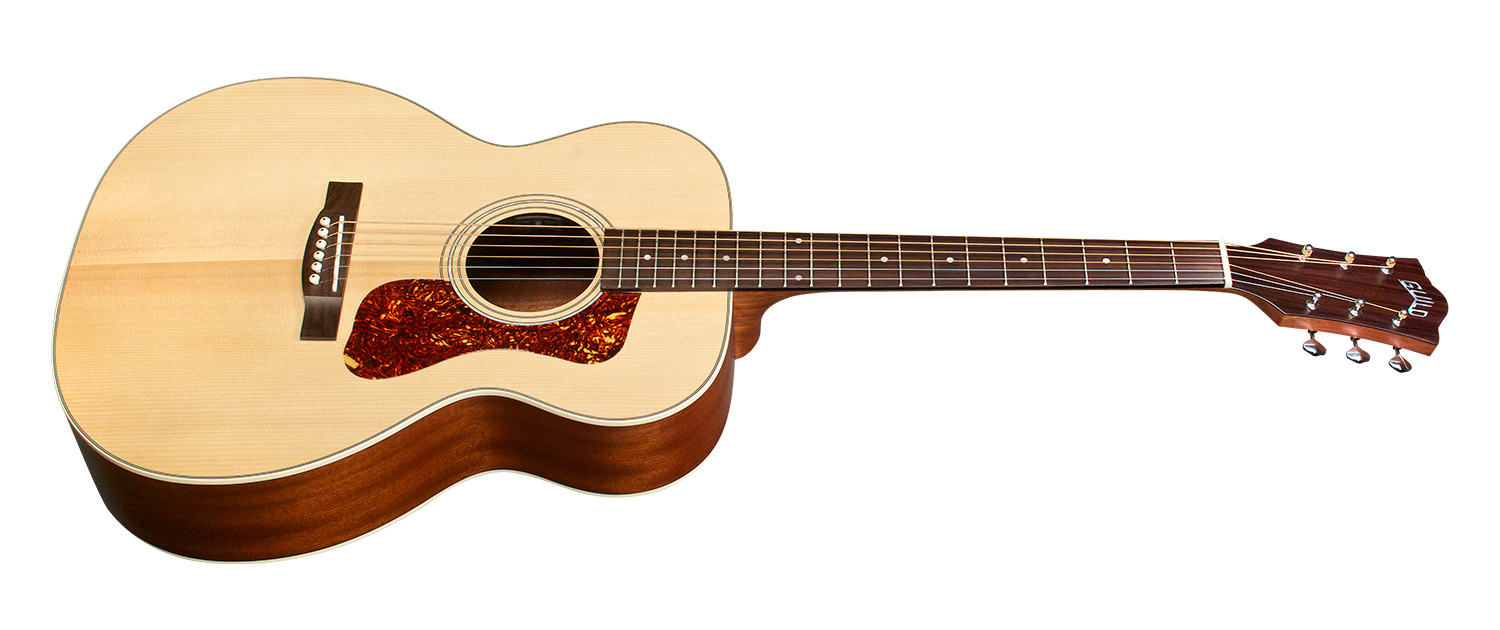 Guild Om-240e Westerly Orchestra Epicea Acajou - Natural - Guitare Electro Acoustique - Variation 1