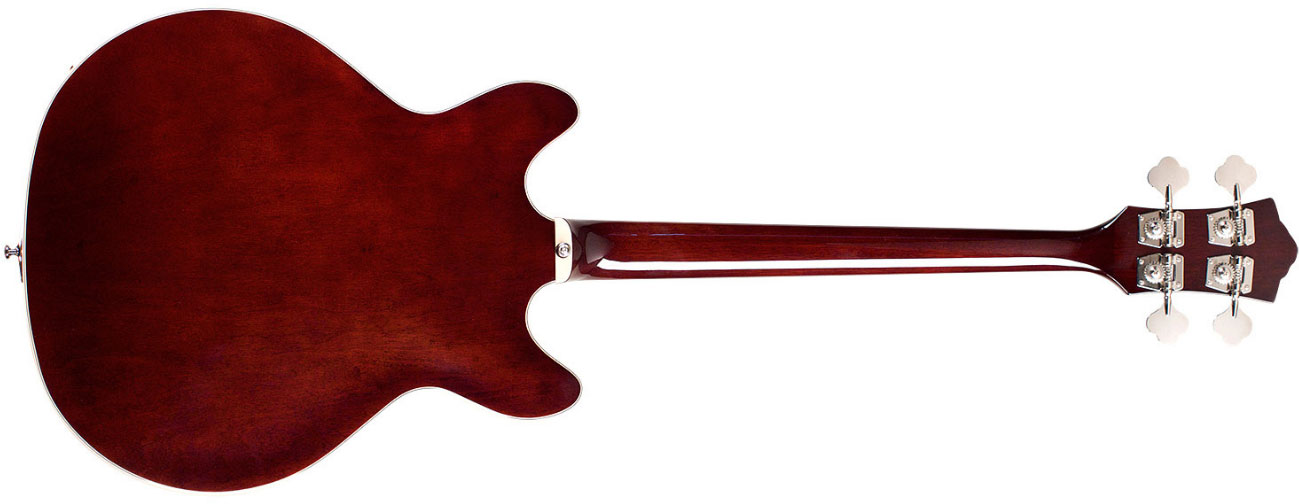 Guild Starfire Bass I Newark St Collection Rw - Vintage Walnut - Basse Électrique 1/2 Caisse - Variation 1