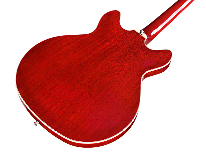 Guild Starfire I Dc Newark St Hh Ht Rw - Cherry Red - Guitare Électrique 1/2 Caisse - Variation 3
