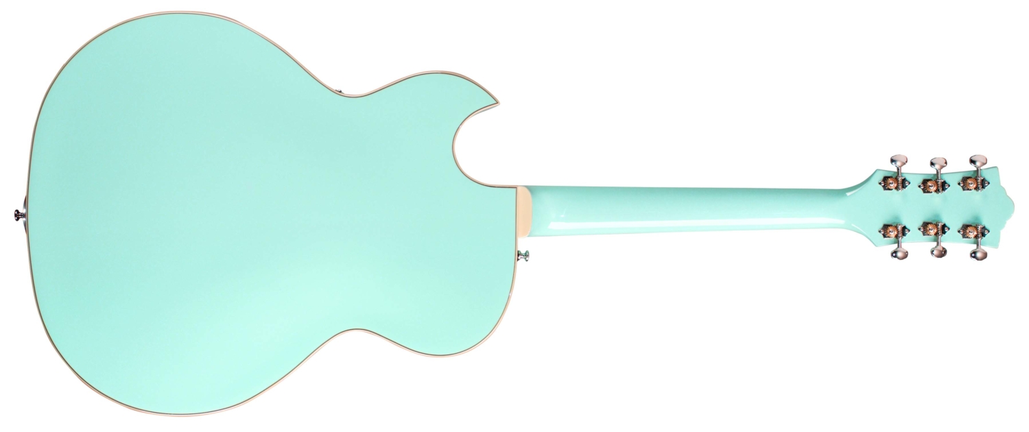 Guild Starfire I Sc Newark St Hh Bigsby Rw - Seafoam Green - Guitare Électrique 1/2 Caisse - Variation 1