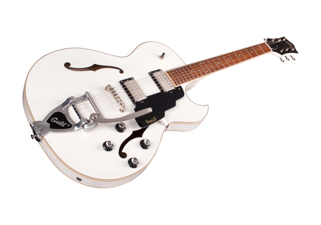 Guild Starfire I Sc Newark St Hh Bigsby Rw - Snowcrest White - Guitare Électrique 1/2 Caisse - Variation 2