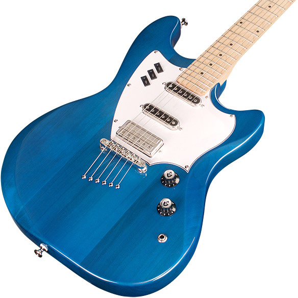 Guild Surfliner Newark St. Hss Ht Mn - Catalina Blue - Guitare Électrique RÉtro Rock - Variation 2