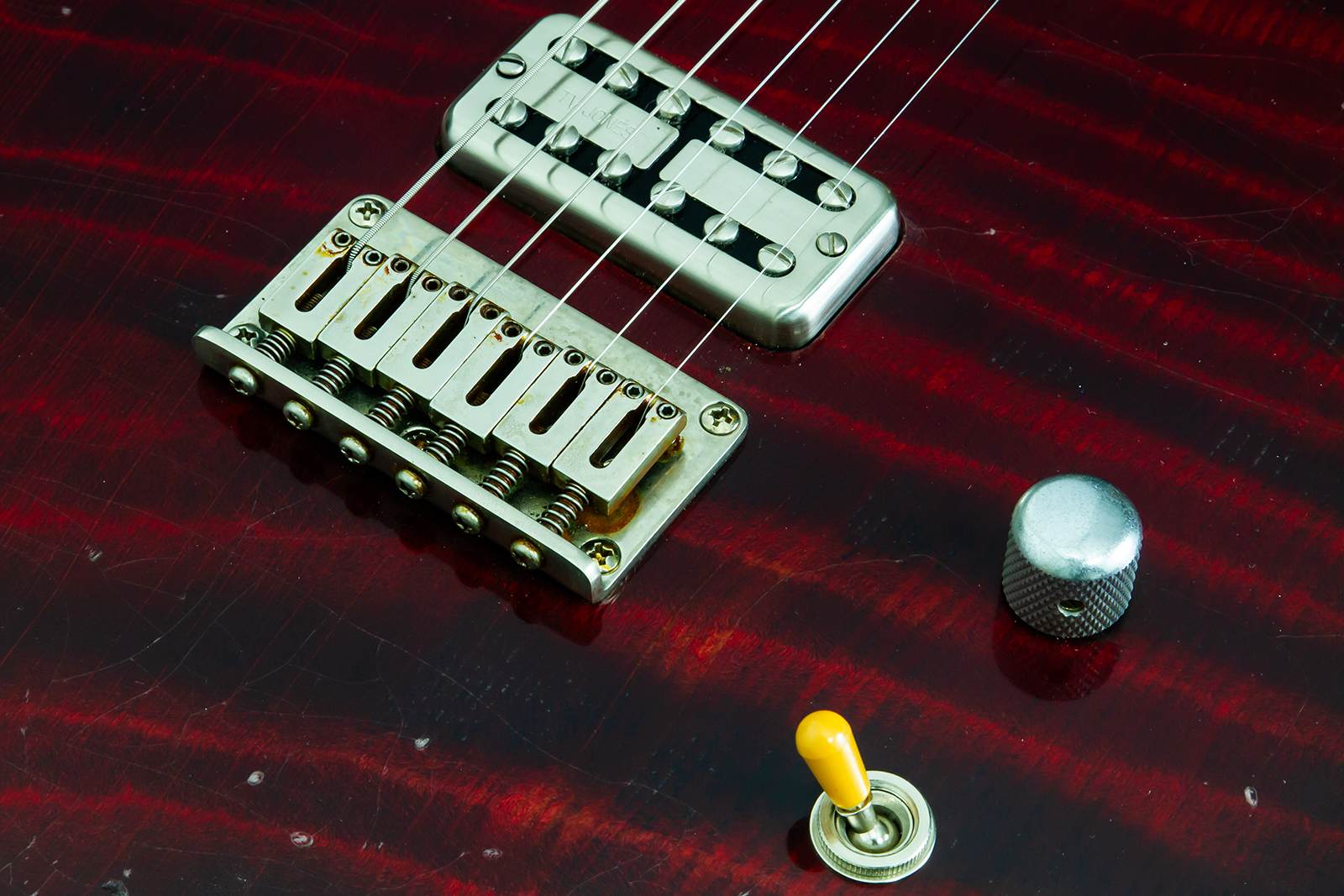 Haar Guitars Trad T Custom 2h Tv Jones Ht Rw #43524 - Aged Brown Natural - Guitare Électrique Forme Tel - Variation 5