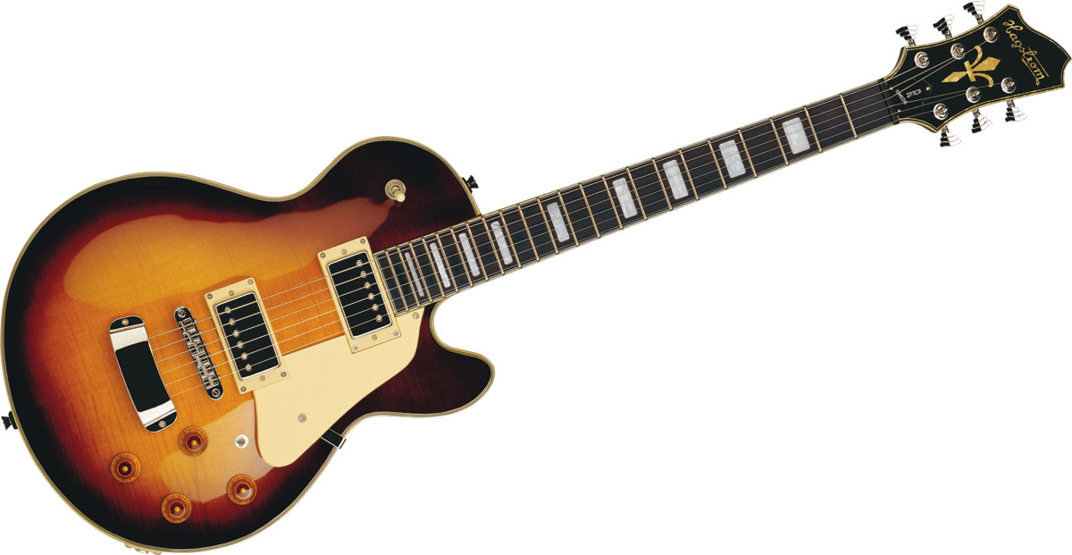 Hagstrom Super Swede Hh Ht - Vintage Sunburst - Guitare Électrique Single Cut - Variation 1