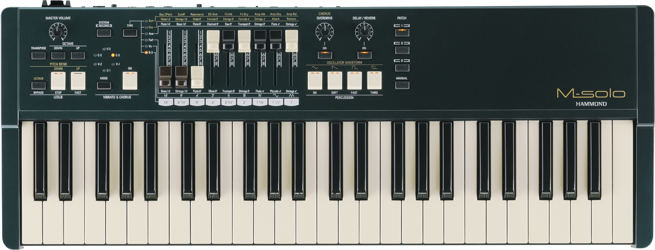 Hammond M-solo British Racing Green - SynthÉtiseur - Main picture