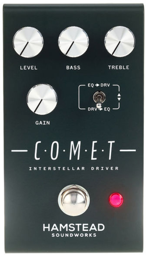 Hamstead Soundworks Comet Interstellar Driver - PÉdale Overdrive / Distortion / Fuzz - Main picture