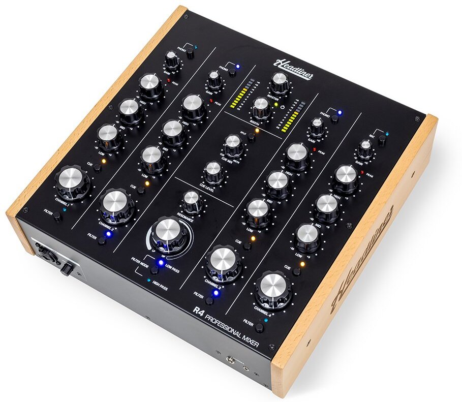 Headliner R4 4-channel Rotary Dj-mixer Hl90120 - Table De Mixage Dj - Main picture