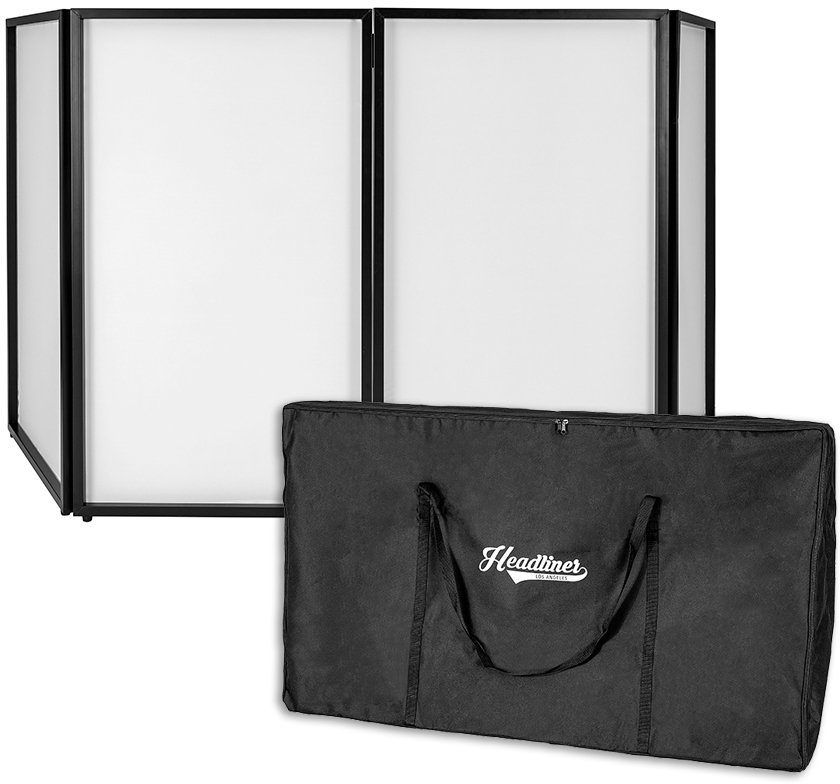 Headliner Santa Monica Portable Dj Facade (includes White Sc - Stand & Support Dj - Main picture