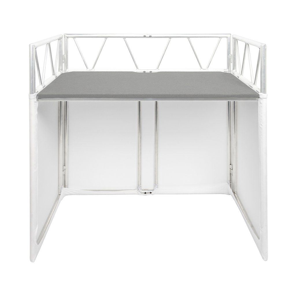 Headliner Indio Dj Booth Scrim, White - Stand & Support Dj - Variation 1