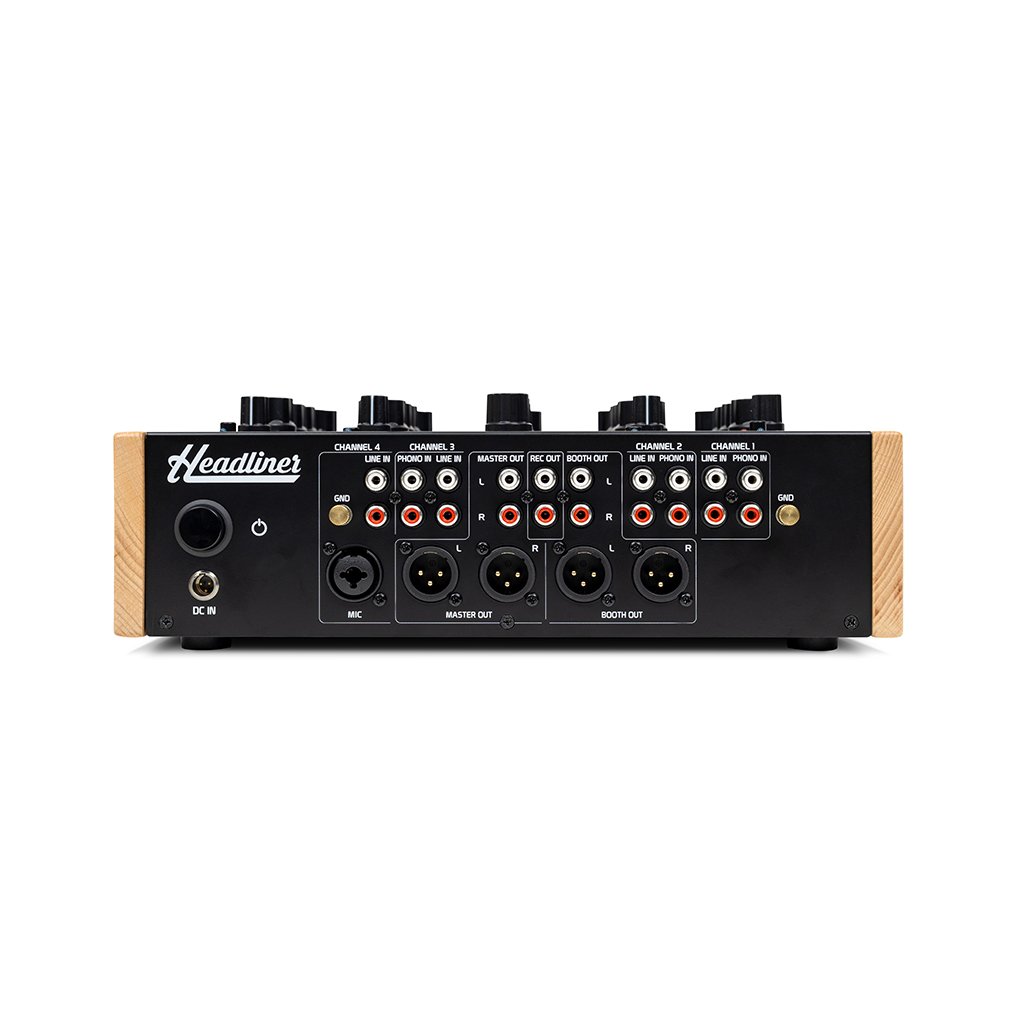 Headliner R4 4-channel Rotary Dj-mixer Hl90120 - Table De Mixage Dj - Variation 1