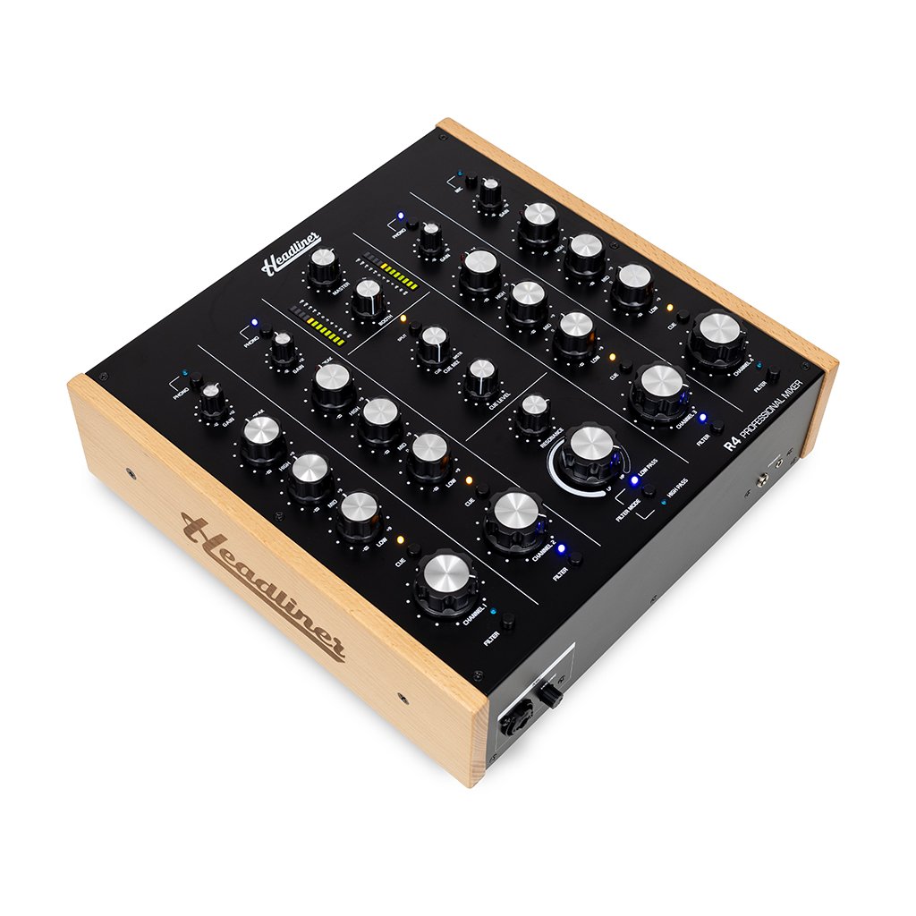 Headliner R4 4-channel Rotary Dj-mixer Hl90120 - Table De Mixage Dj - Variation 3