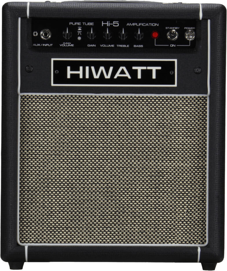 Hiwatt Hi-5 Combo 1x10 Tube 5w El84 - Ampli Guitare Électrique Combo - Main picture