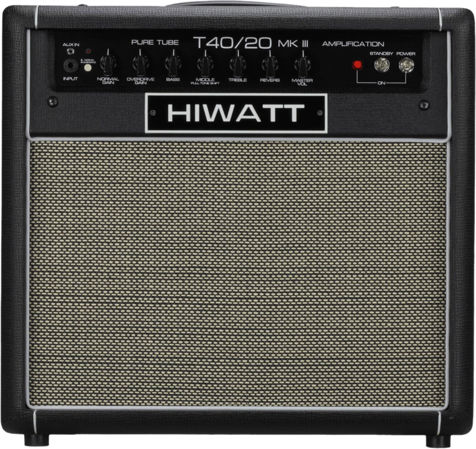 Hiwatt T40/20 Combo 1x12 Tube 20/40w El84 Reverb - Ampli Guitare Électrique Combo - Main picture