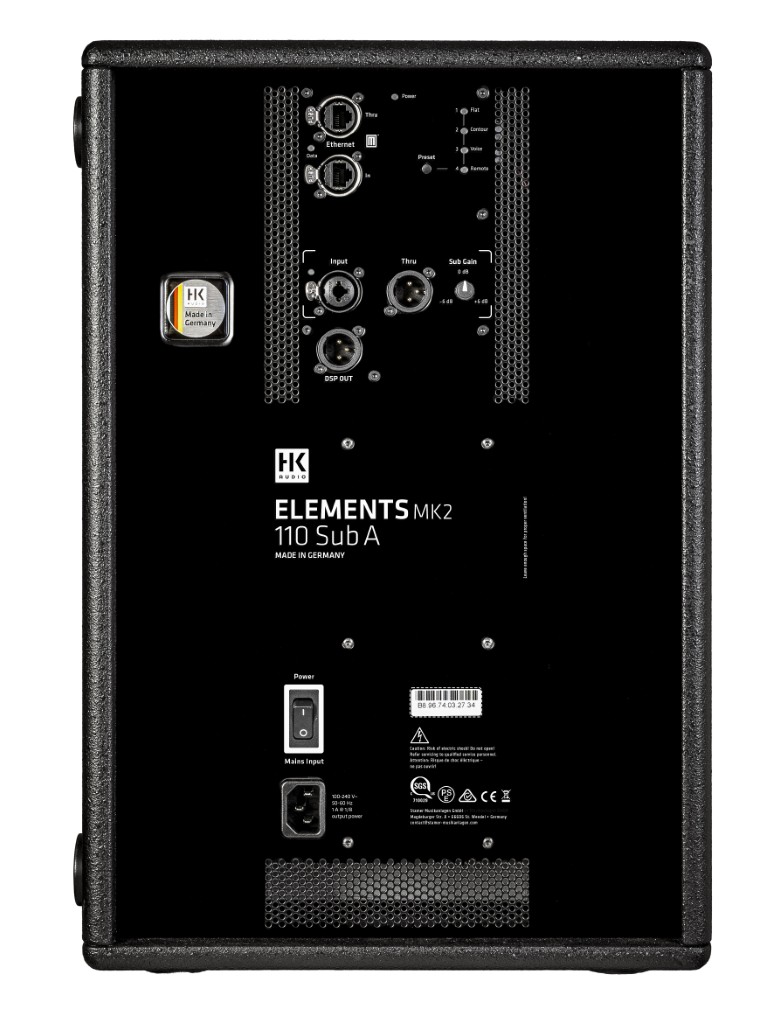 Hk Audio Elements Mk2 110 Sub A - Caisson Sub Sono Actif - Variation 1
