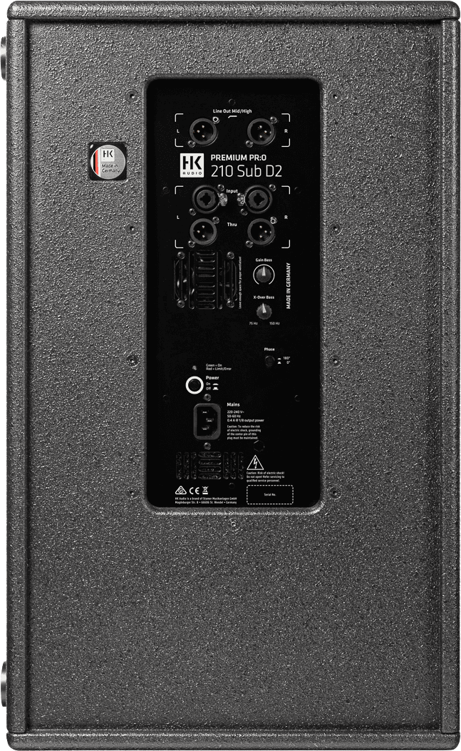 Hk Audio Premium Pro 210 Sub D2 - Enceinte Sono Passive - Variation 1