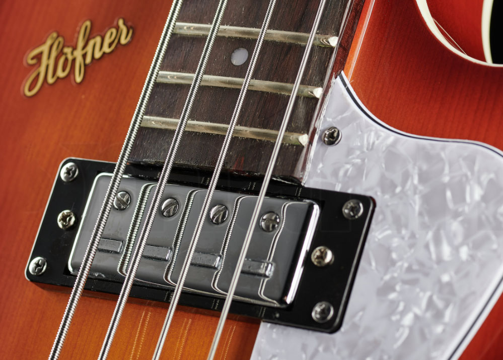 Hofner Club Bass Ignition Se Cw Jat - Vintage Sunburst - Basse Électrique 1/2 Caisse - Variation 3