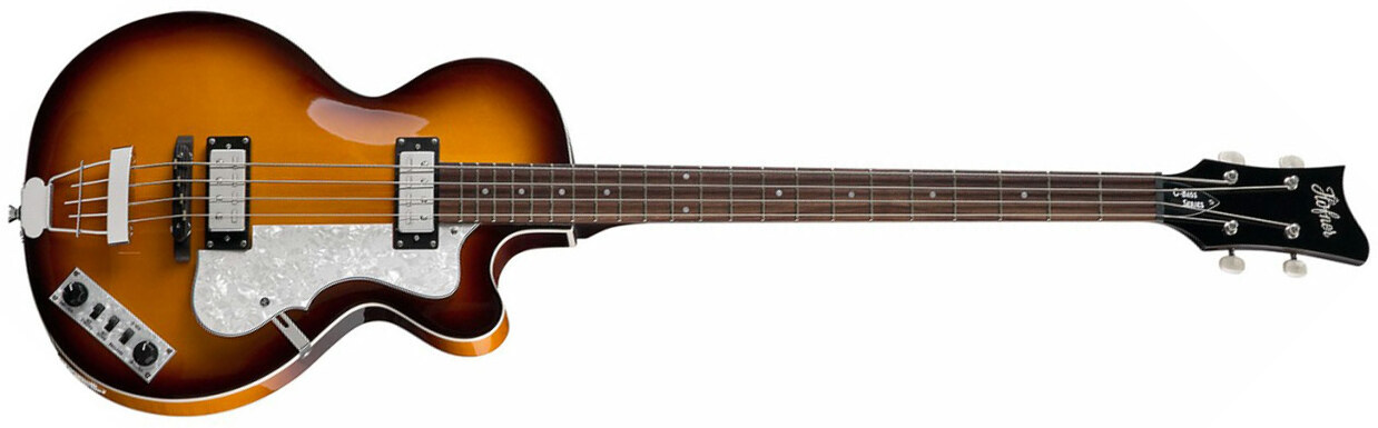 Hofner Club Bass Ignition Cw - Sunburst - Basse Électrique 1/2 Caisse - Main picture