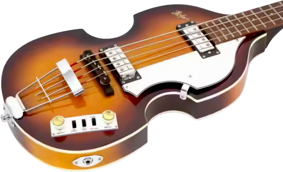 Hofner Violin Bass Ignition Se Shsc Jat - Sunburst - Basse Électrique Solid Body - Variation 2