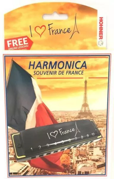Harmonica Hohner 559/20C I Love France