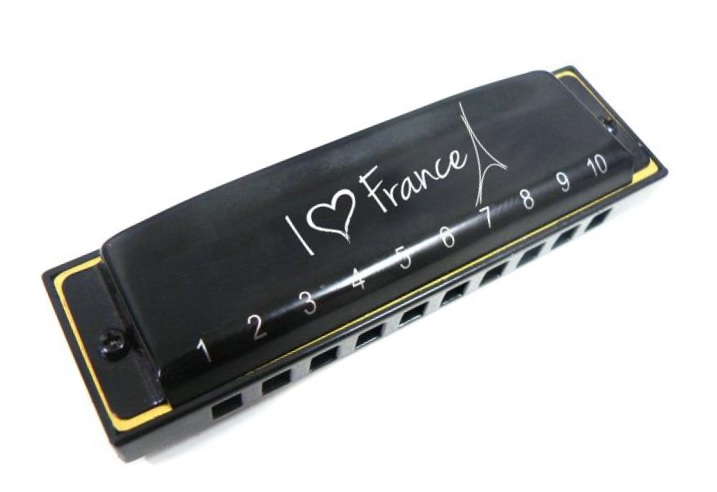 Hohner 559/20 Souvenir I Love France - Harmonica - Variation 1
