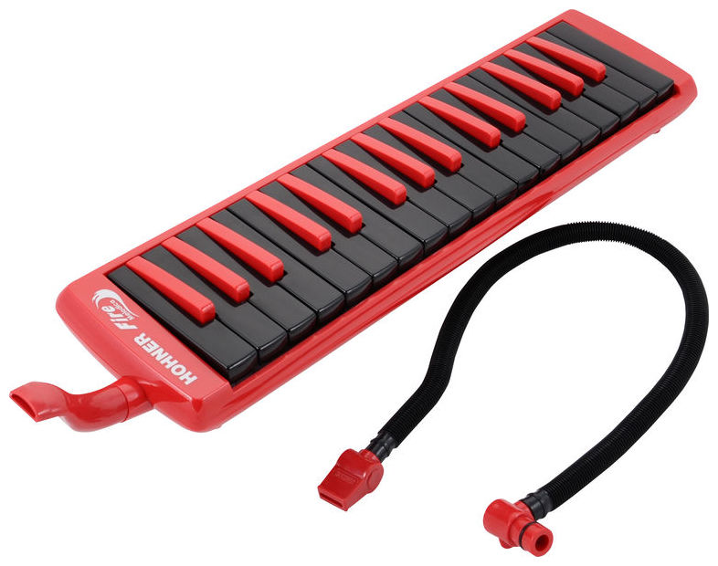 Hohner C943274 Melodica Fire 32 Rouge Noir - MÉlodion & MÉlodica - Variation 2