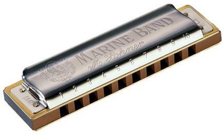 Hohner 1896/20 Harmo Marine Band 10 Tr B - Harmonica - Main picture