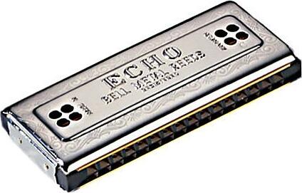 Hohner 54/64 Harmo Echo Double Droit Cg - Harmonica - Main picture