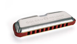 Harmonica Hohner 544/20 Golden Melody Progressive DO