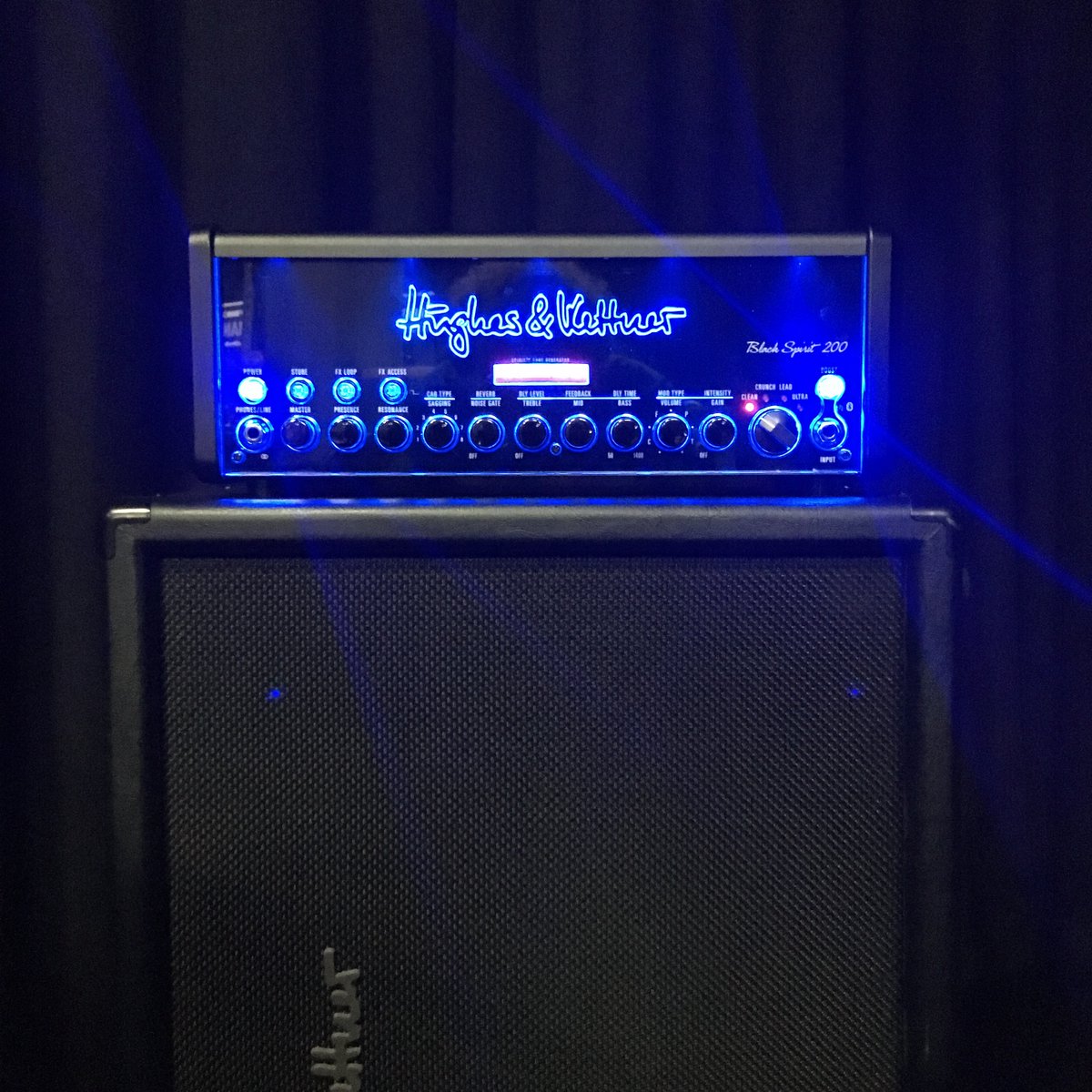 Hughes & Kettner Black Spirit 200 Head 2-20-200w - Ampli Guitare Électrique TÊte / PÉdale - Variation 3