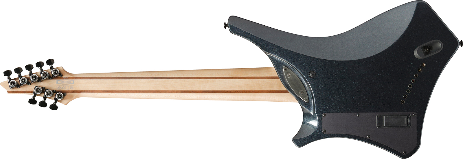 Ibanez A528 Ipt Alpha 8c Multiscale 2h Fishman Fluence Eb - Iron Pewter - Guitare Électrique MÉtal - Variation 1