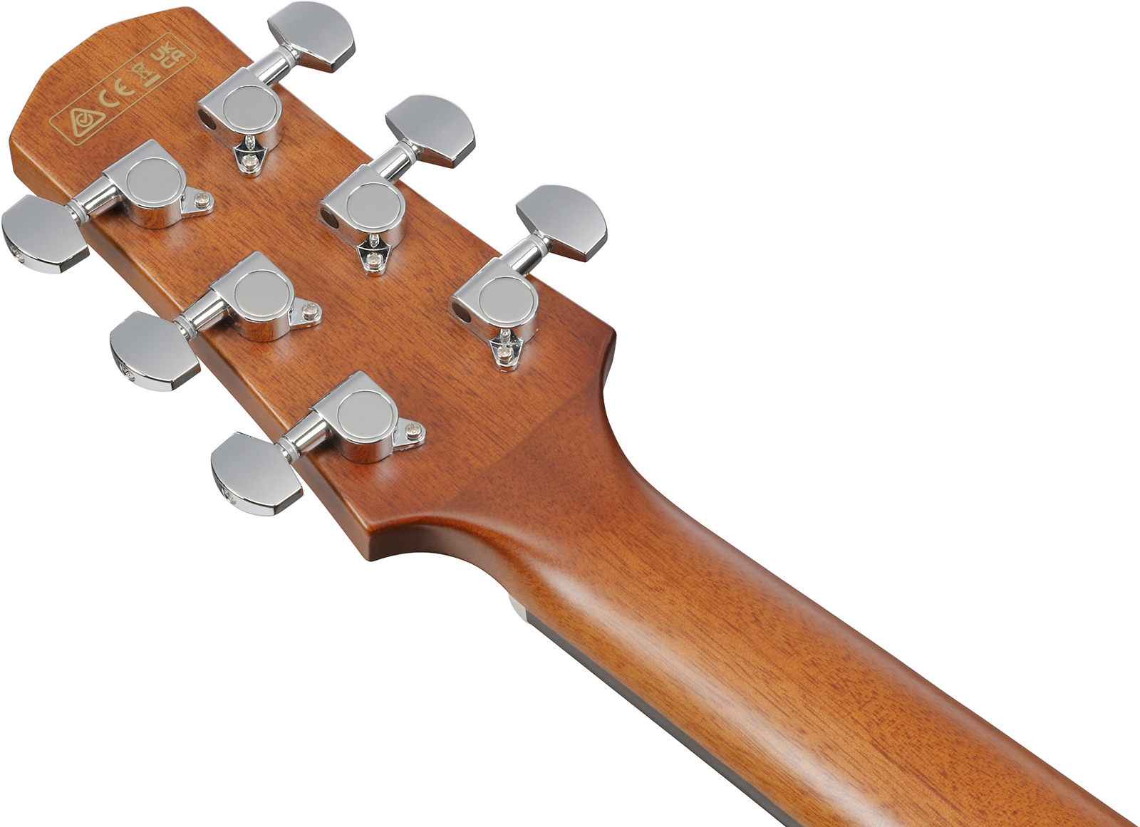 Ibanez Aad51ce Dvs Advanced Dreadnought Cw Epicea Sapele Pur - Dark Violin Sunburst - Guitare Folk - Variation 6