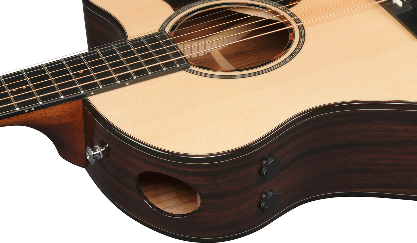 Ibanez Aam380ce Nt Advanced Auditorium Cw Epicea Palissandre Eb - Natural - Guitare Folk - Variation 4