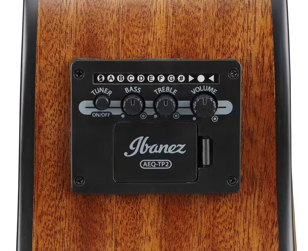 Ibanez Aam50ce Sbo Advanced Auditorium Cw Epicea Sapele Pur - Sapphire Blue Burst Open Pore - Guitare Folk - Variation 4