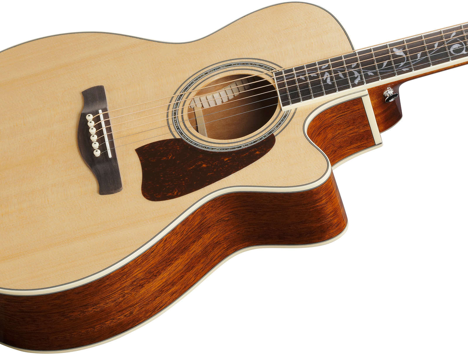 Ibanez Ac390ce Nt Artwood Concert Cw Epicea Acajou Rw - Natural - Guitare Folk - Variation 2