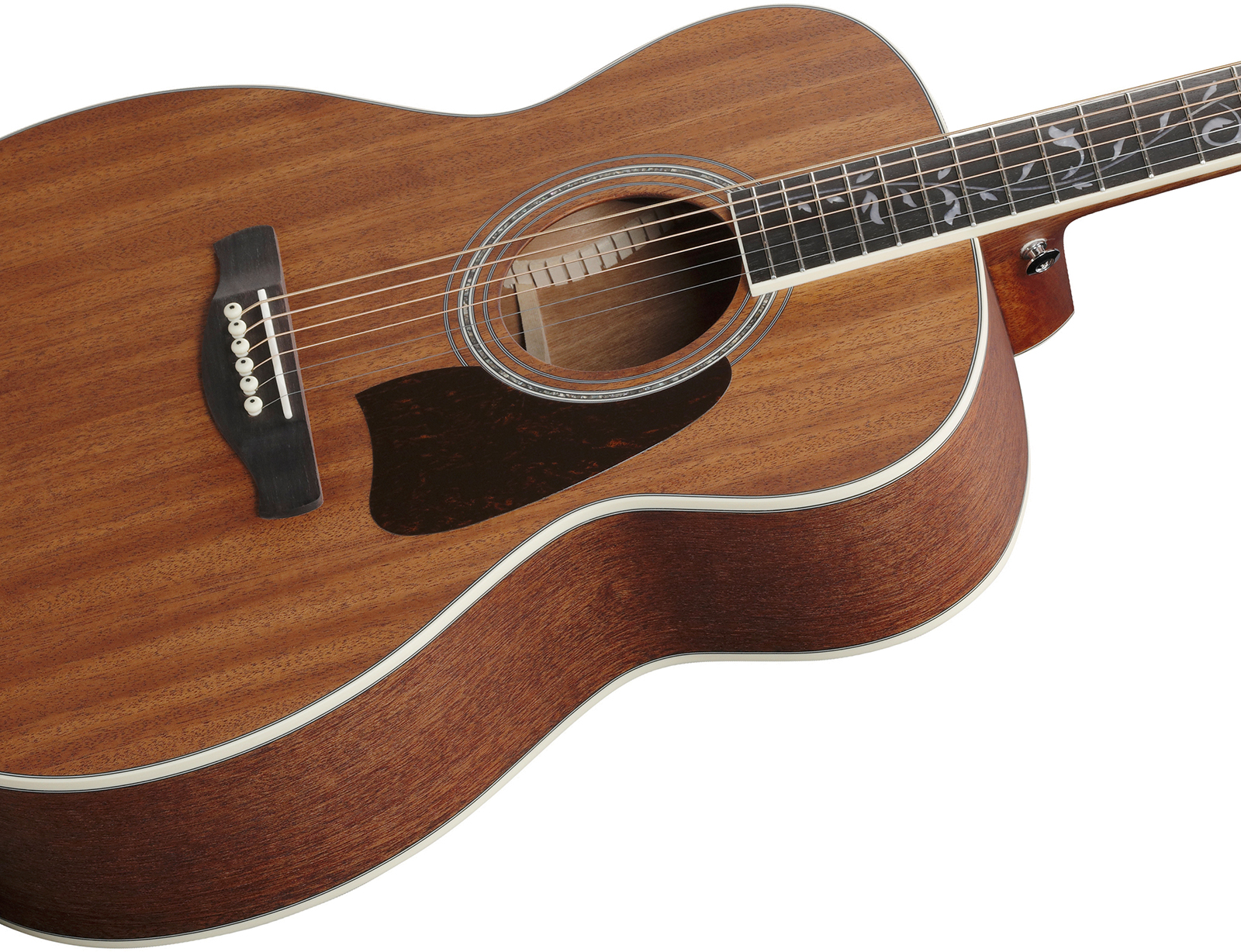 Ibanez Ac390mhe Opn Artwood Concert Tout Acajou Rw - Open Pore Natural - Guitare Folk - Variation 3