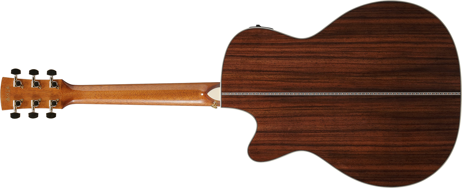 Ibanez Ac391rce Bkh Artwood Grand Concert Cw Shsc Epicea Palissandre Rw - Black Top - Guitare Folk - Variation 1