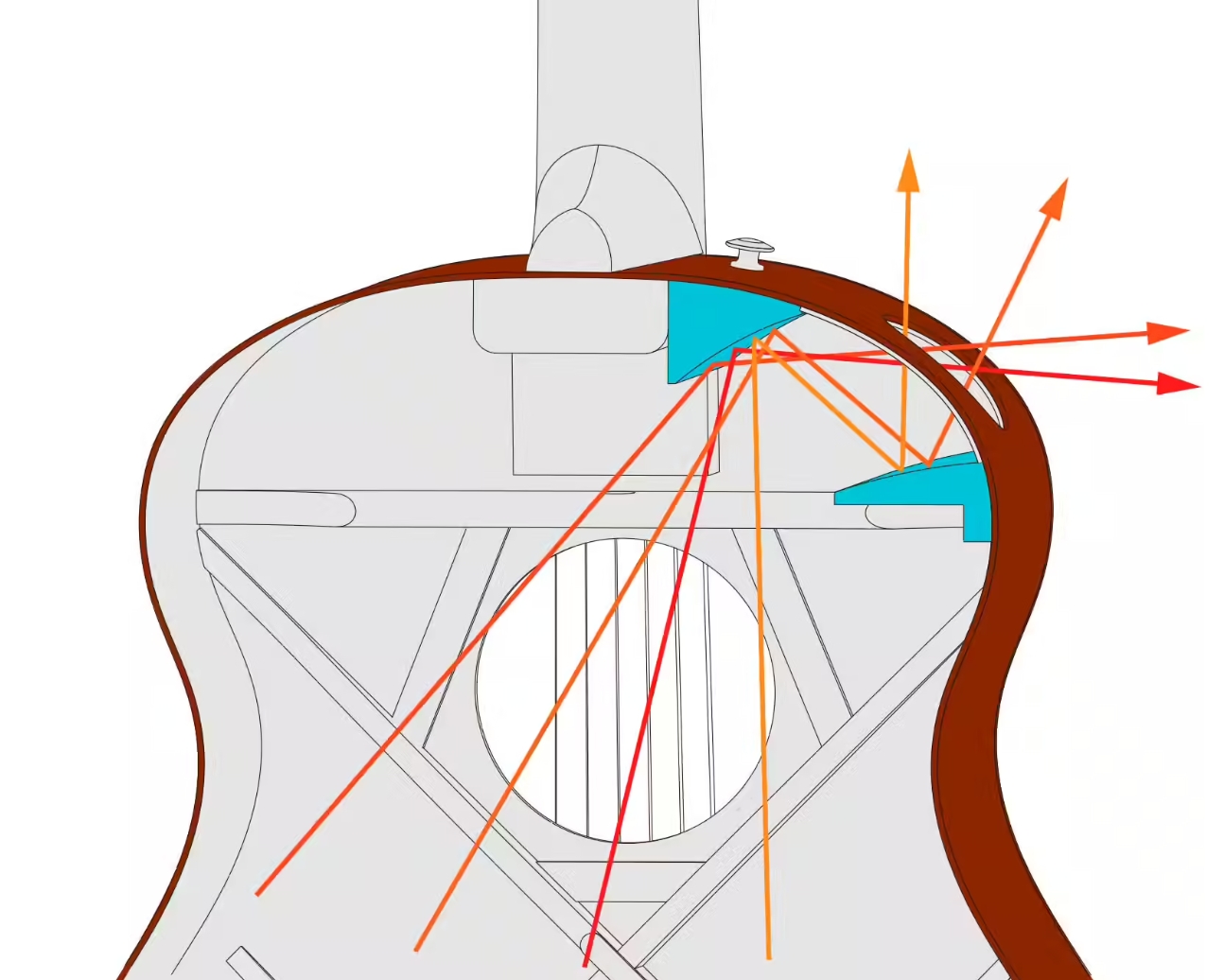 Ibanez Ae160 Vms Concert Thinline Cw Epicea Ovangkol  Ova - Vintage Mahogany Sunburst High Gloss - Guitare Folk - Variation 6