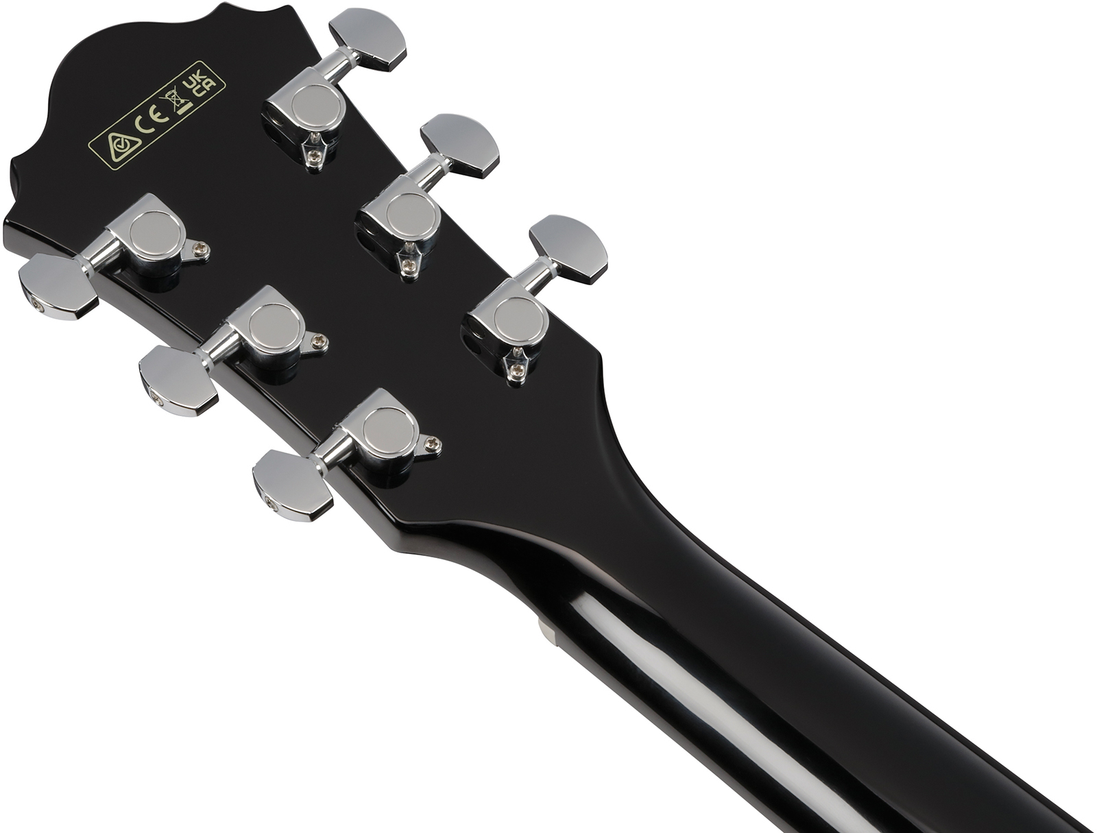 Ibanez Ae170 Tbk Concert Thinline Cw Epicea Erable Ova - Transparent Black - Guitare Folk - Variation 6