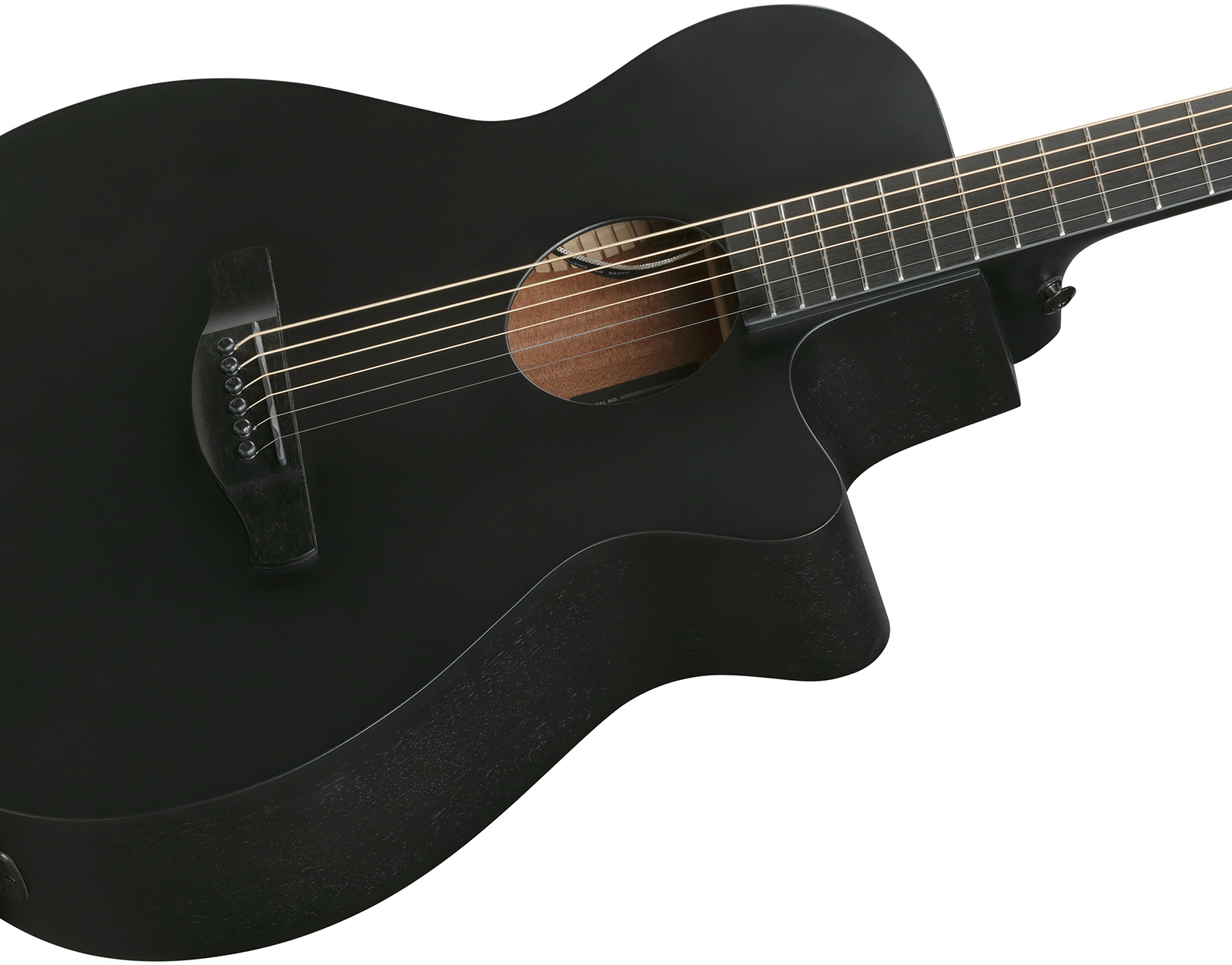 Ibanez Aeg621 Bot Epicea Sapele Eb - Black Out - Guitare Folk - Variation 3