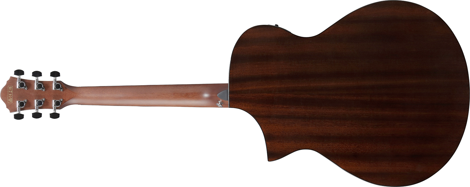 Ibanez Aewc16qa Tlh Grand Concert Cw Tilleul Sapele Rw - Transparent Blue Sunburst - Guitare Folk - Variation 1