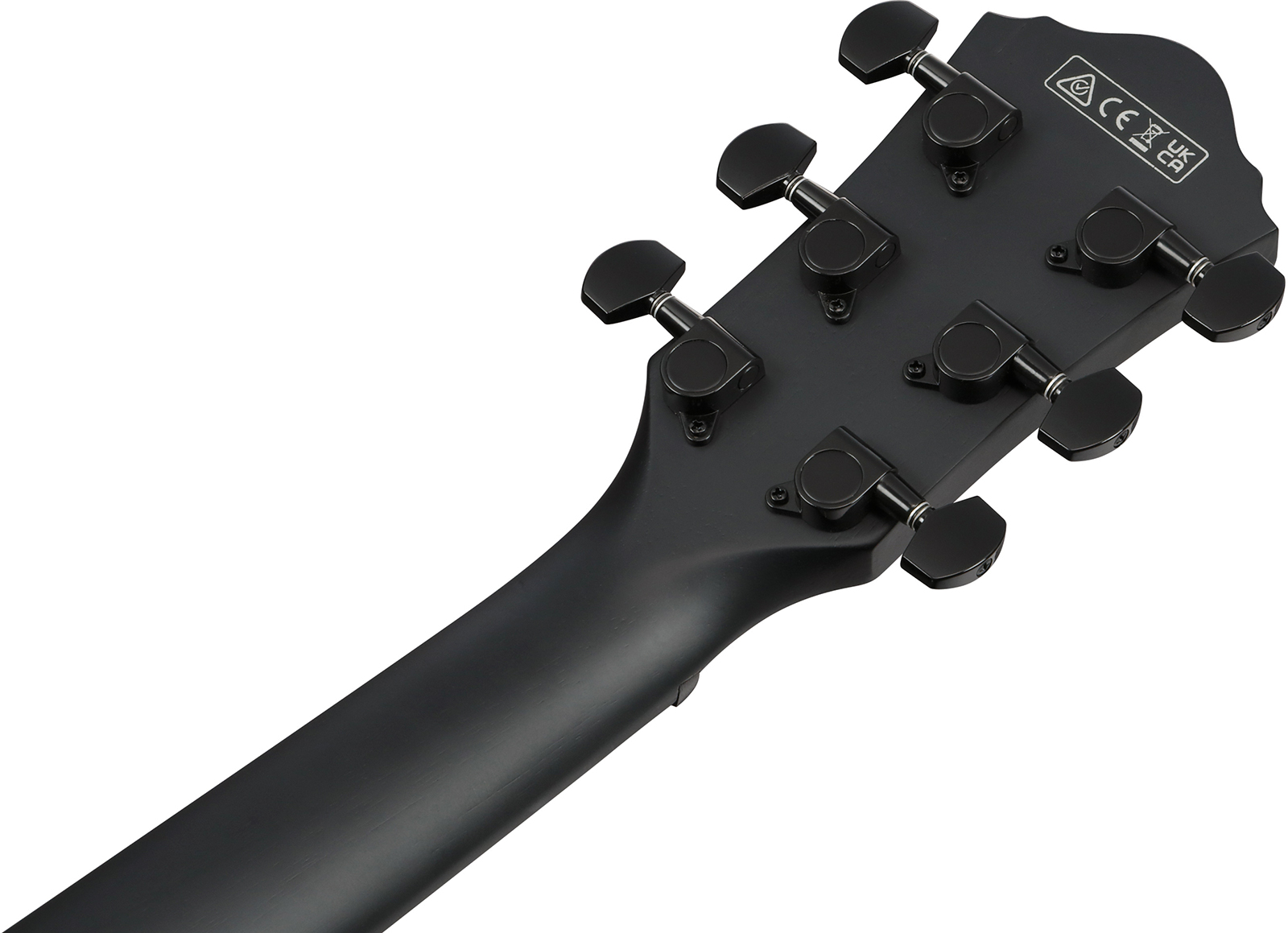 Ibanez Aewc621l Bot Grand Concert Cw Gaucher Tilleul Sapele Eb - Black Out - Guitare Folk - Variation 5